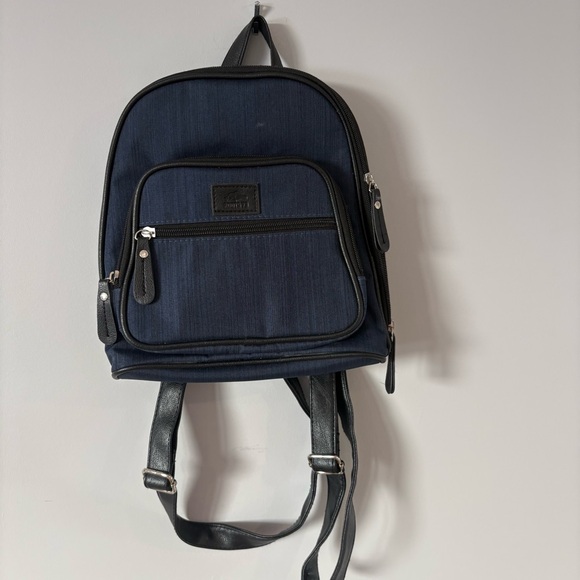 Vintage Roots Mini Blue BackPack - Picture 2 of 12